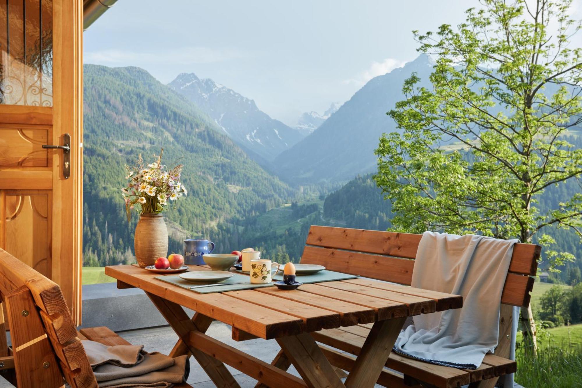 Voss Haus- Ferienwohnung Freiraum Sankt Lorenzen im Lesachtal Экстерьер фото